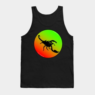 Scorpion Red/Green Gradient Tank Top